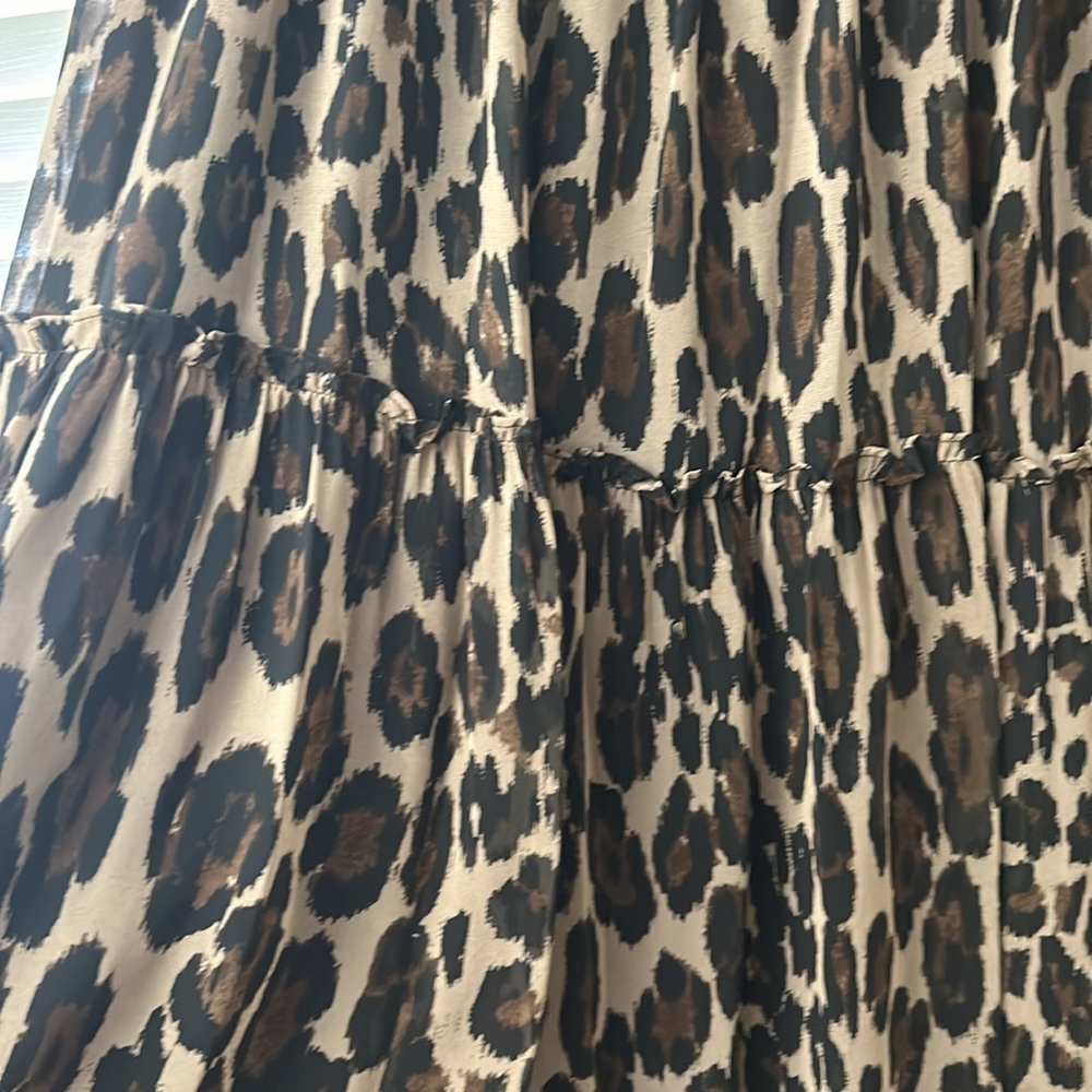 Taylor Dresses Leopard Print Midi Dress - Picture 6 of 7